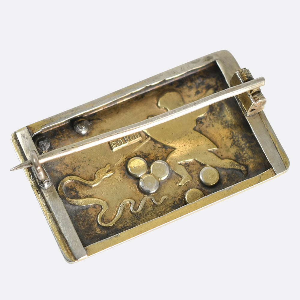 Victorian Enamel Multi-Gem 