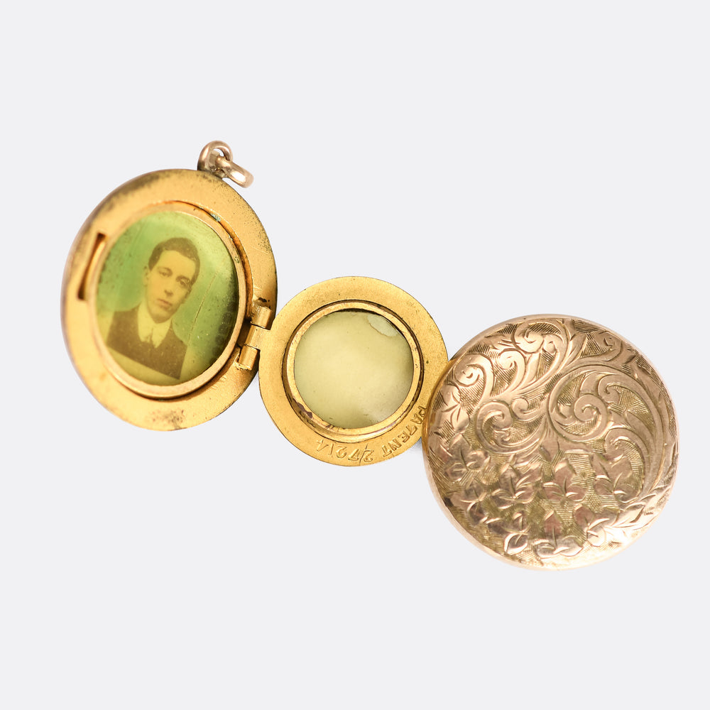 Victorian Gold Family Locket
