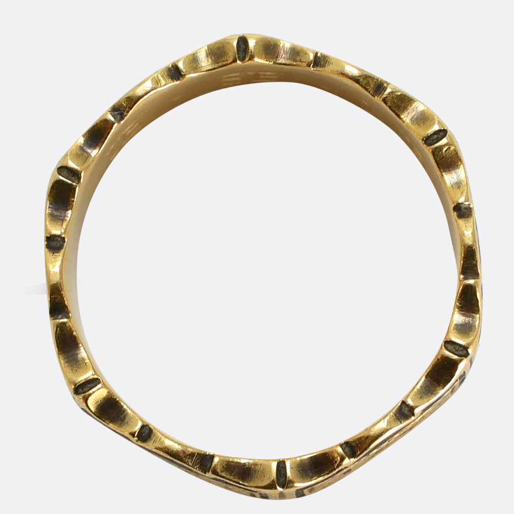 Victorian IN MEMORY OF Memorial Ring