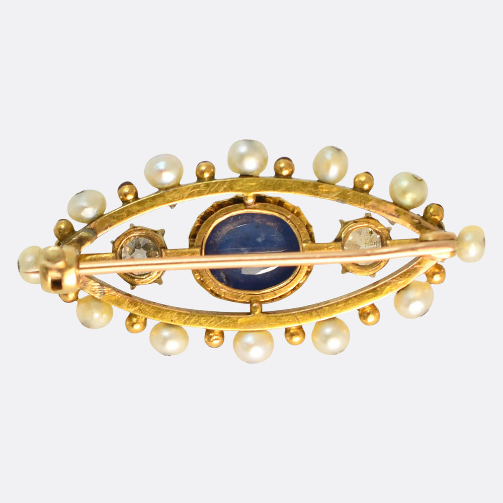 Victorian Multi-Gem & Enamel 