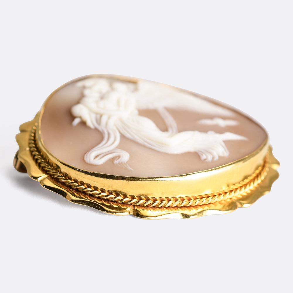 Victorian Nyx Cameo Brooch