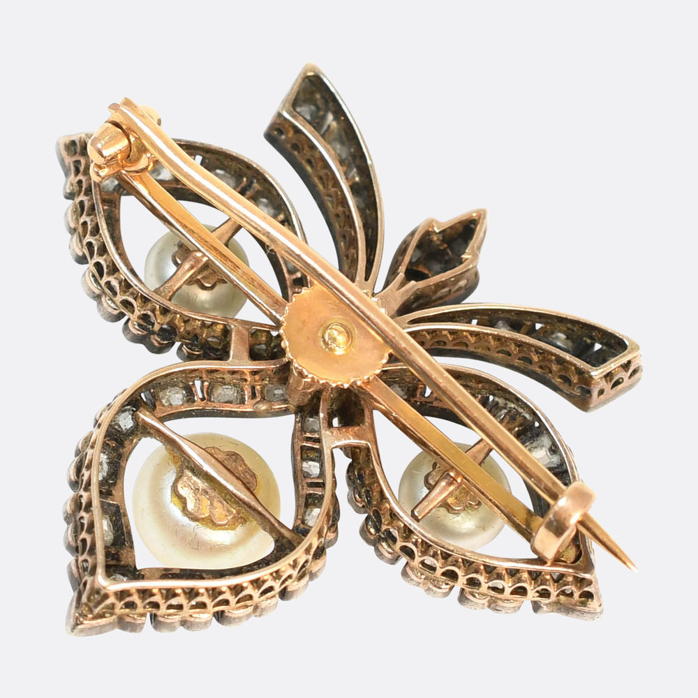 Victorian Pearl & Diamond 