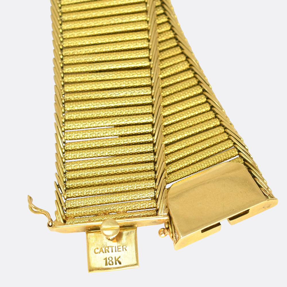 Vintage 18k Gold Cartier Bracelet