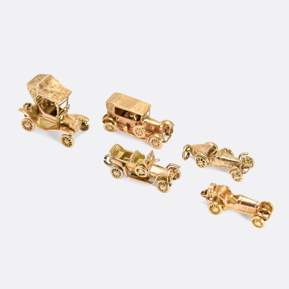 Vintage Car Charm Collection
