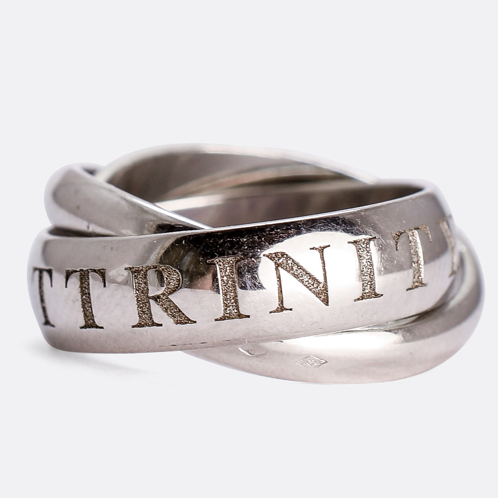 Vintage Cartier Or Amour Et Trinity Ring