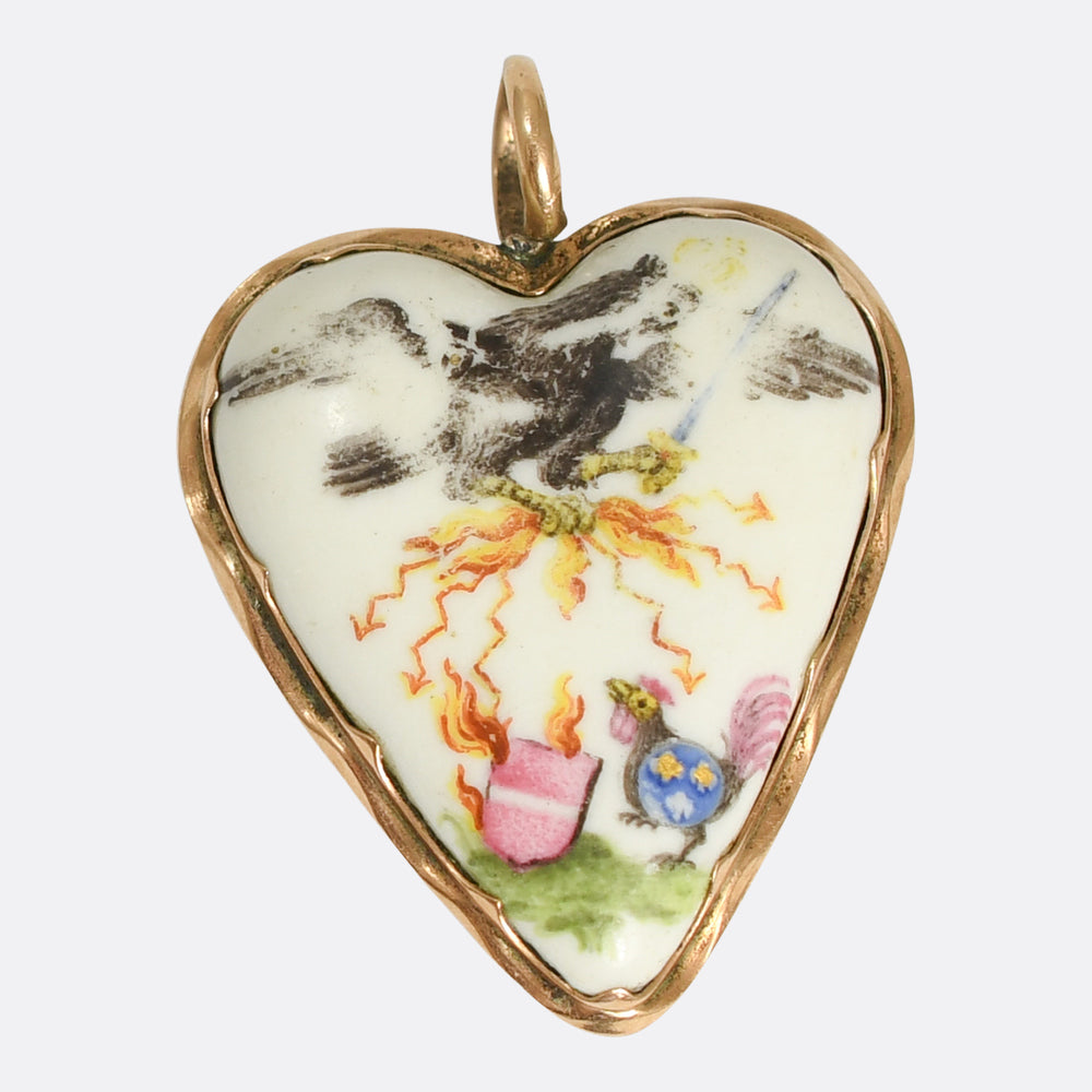 Antique Porcelain Enamel 