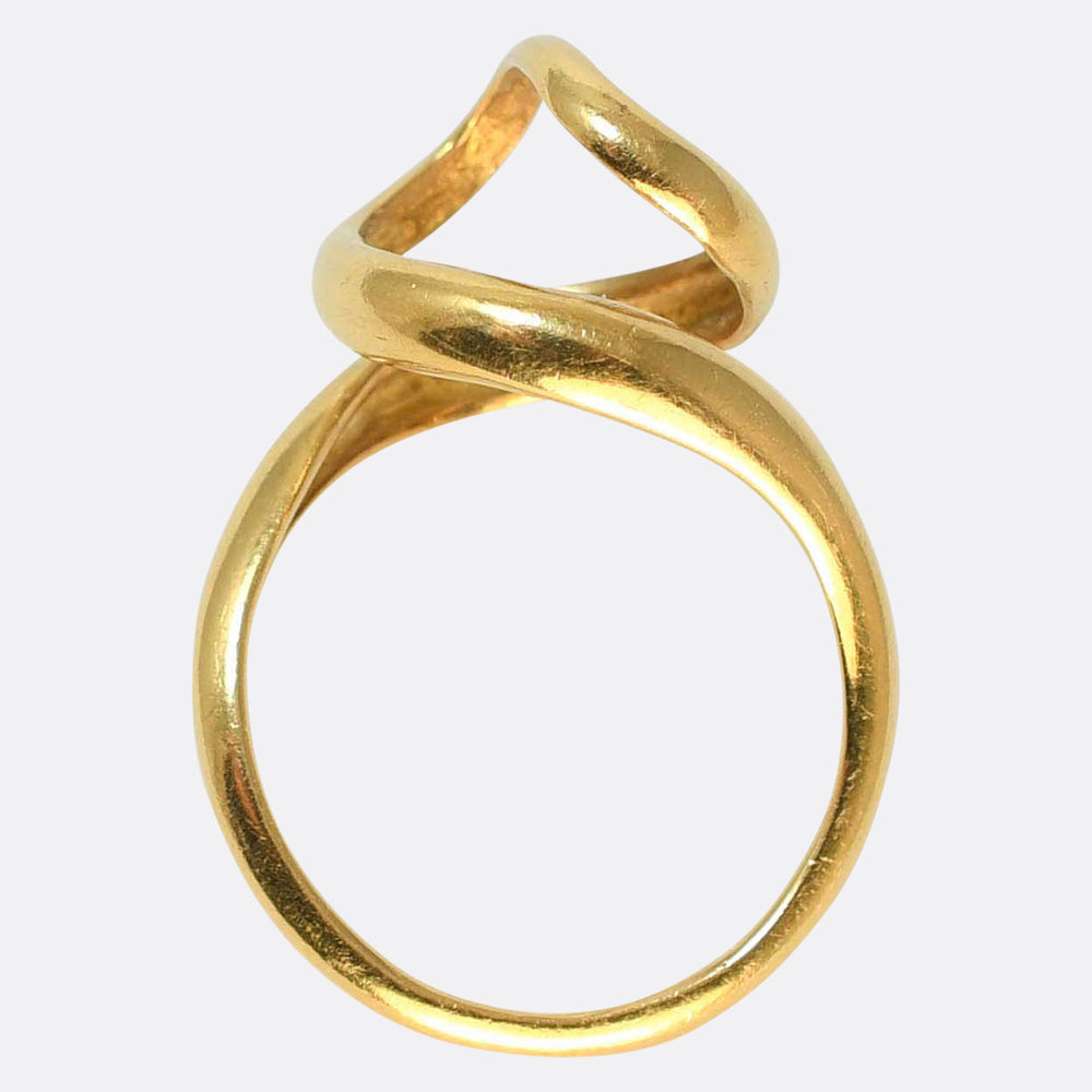 Vintage Interchangeable Bead Ring by Gilbert Albert