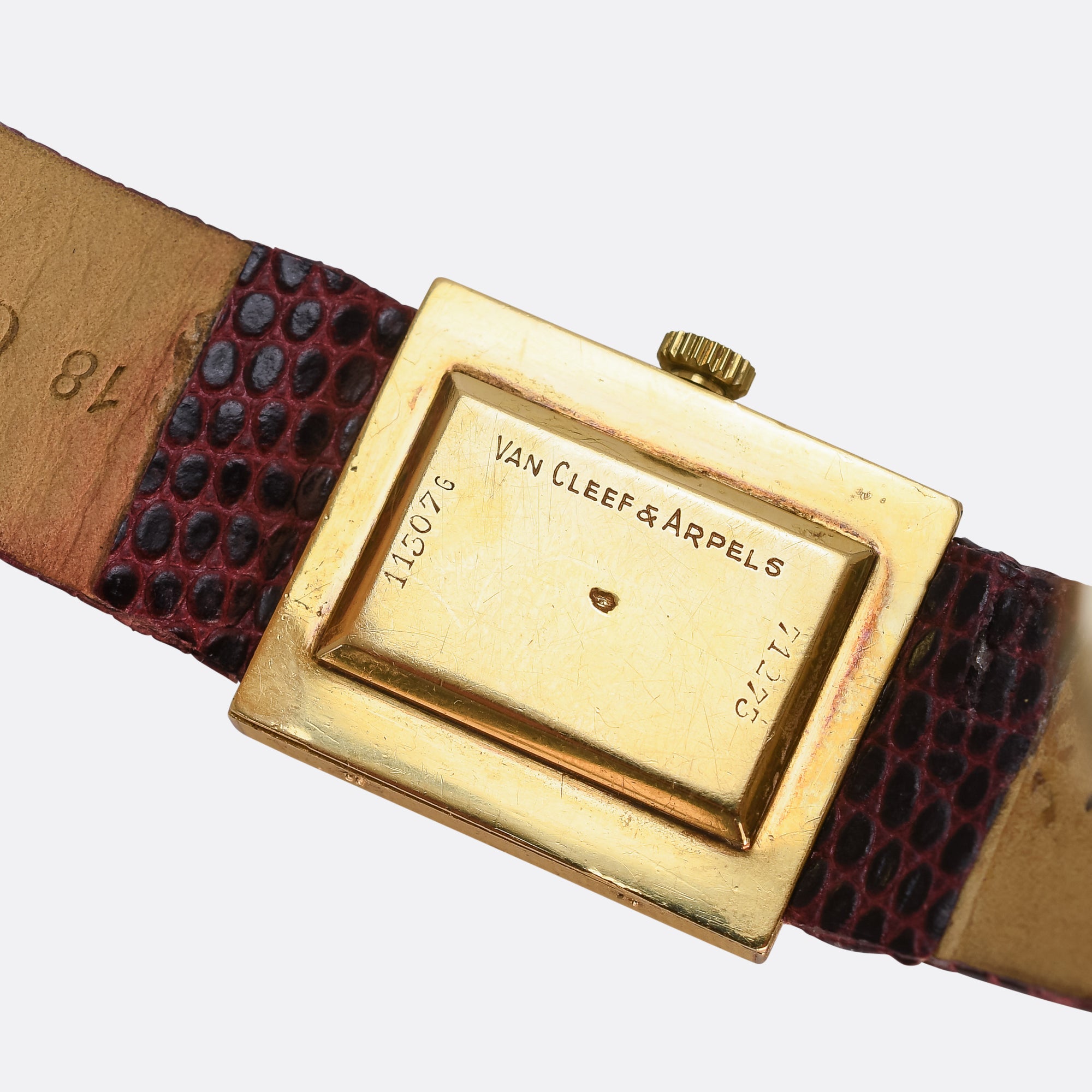 Vintage Van Cleef & Arpels 18k Gold Wristwatch – Butter Lane Antiques