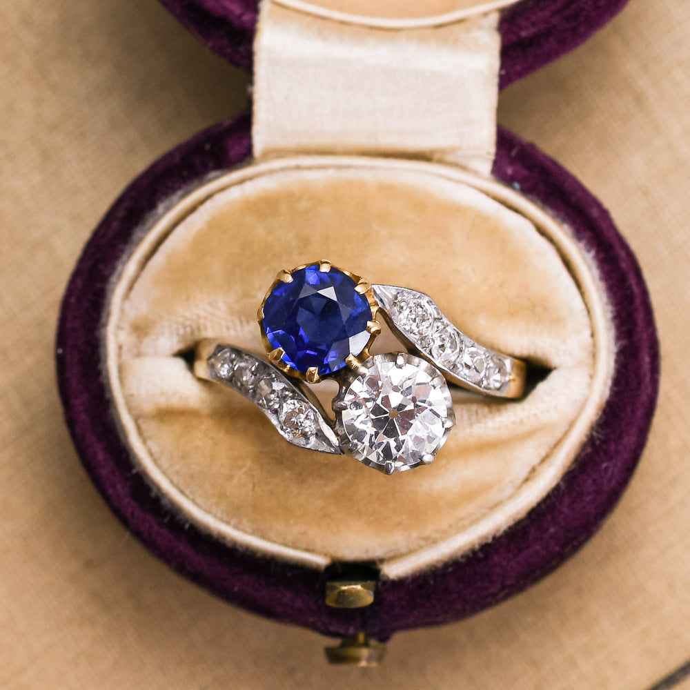 Edwardian Sapphire & Diamond 
