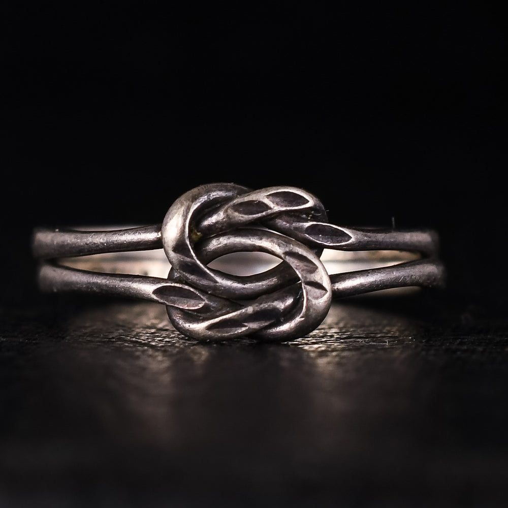 1920s Entwined Lover's Knots Ring