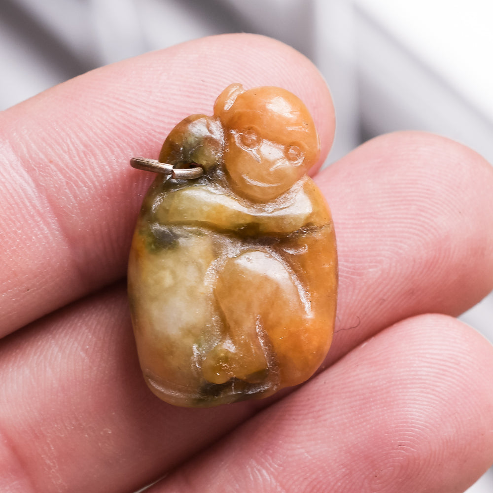 Victorian Carved Jade 