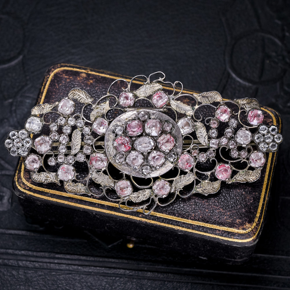 18th Century Norwegian They Both Burn Brooch