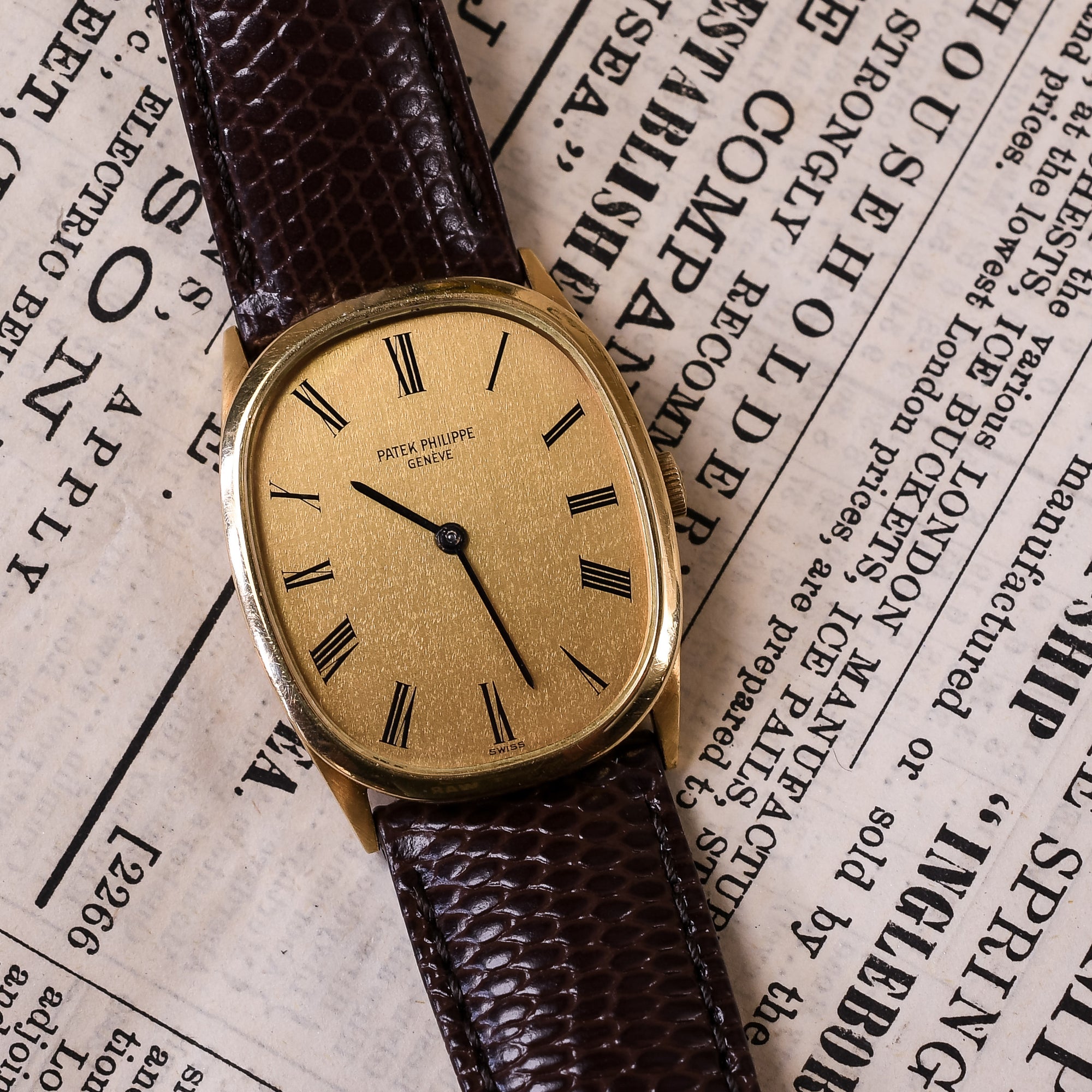 1970s Vintage Patek Philippe Wristwatch – Butter Lane Antiques