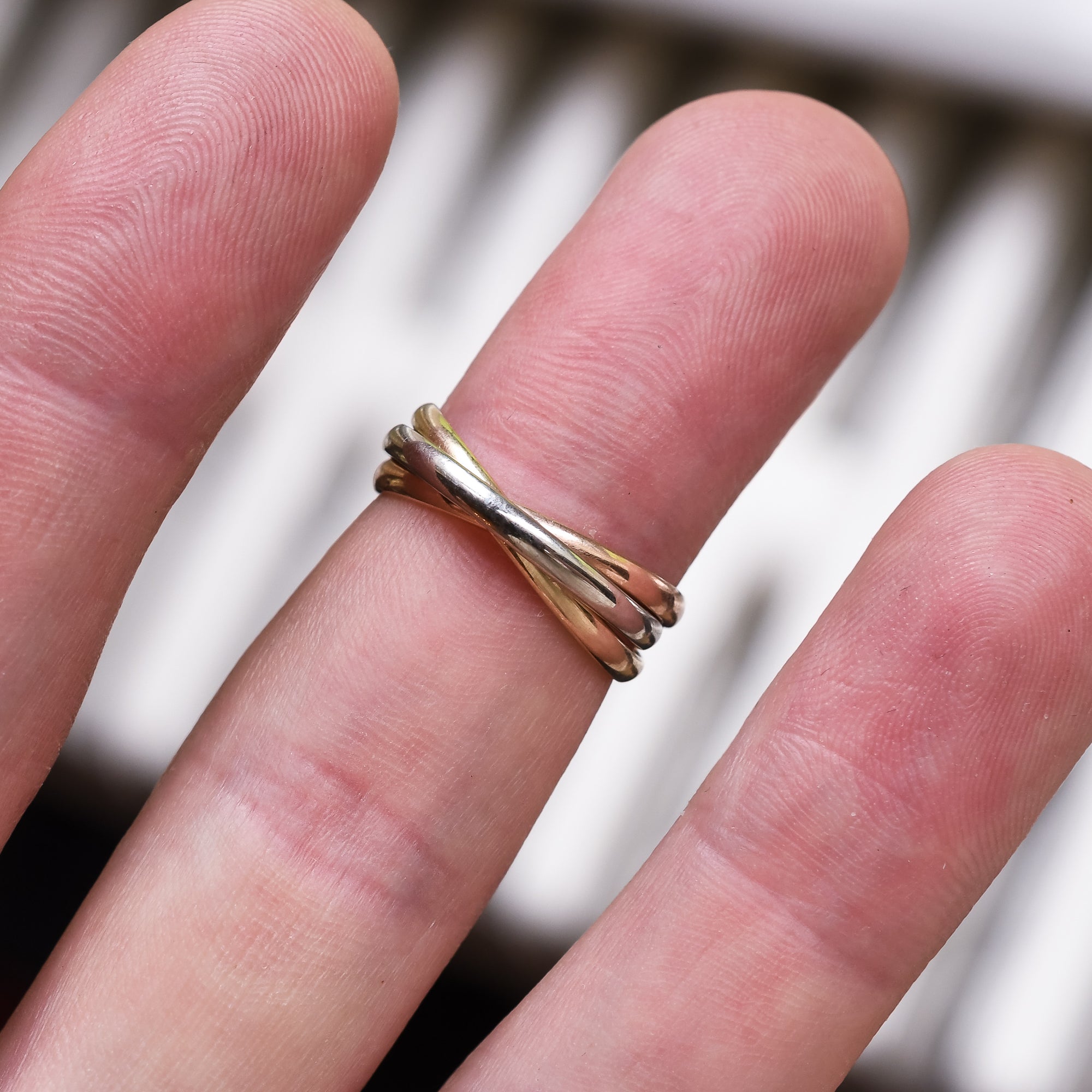 Trinity wedding band Clearance