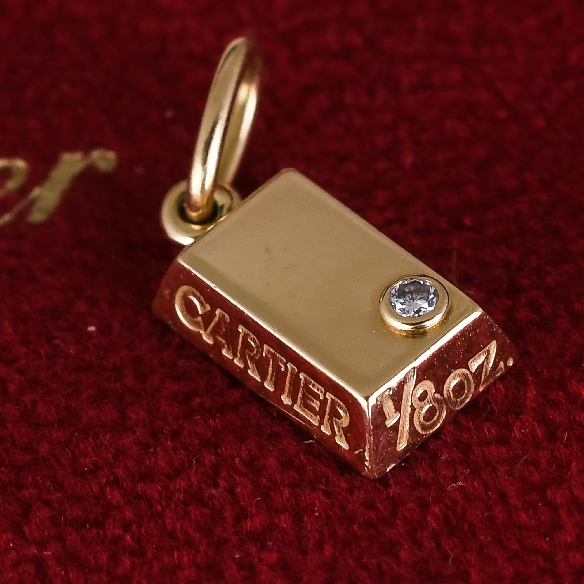Cartier gold bar necklace Outlet