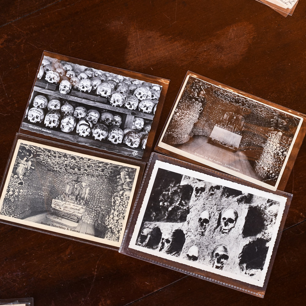 Macabre Collection of 20th Century Postcards