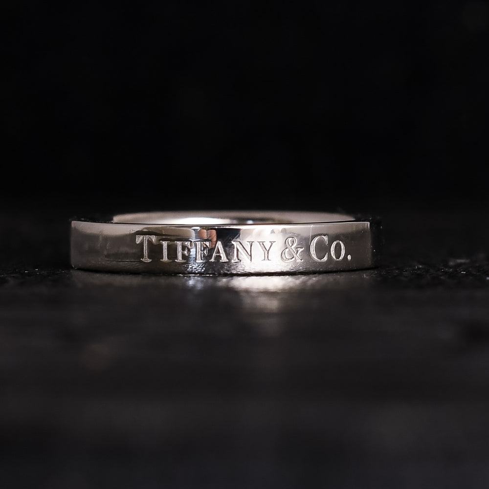 Vintage Tiffany & Co. Flat Wedding Band