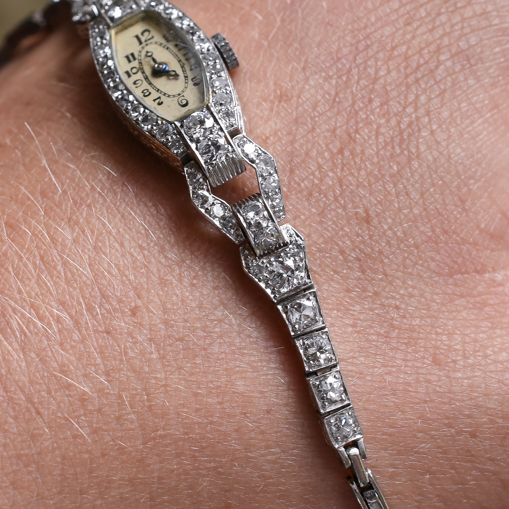 Art Deco Diamond Dress Watch Butter Lane Antiques Art Deco Diamond Dress Watch Butter Lane Antiques