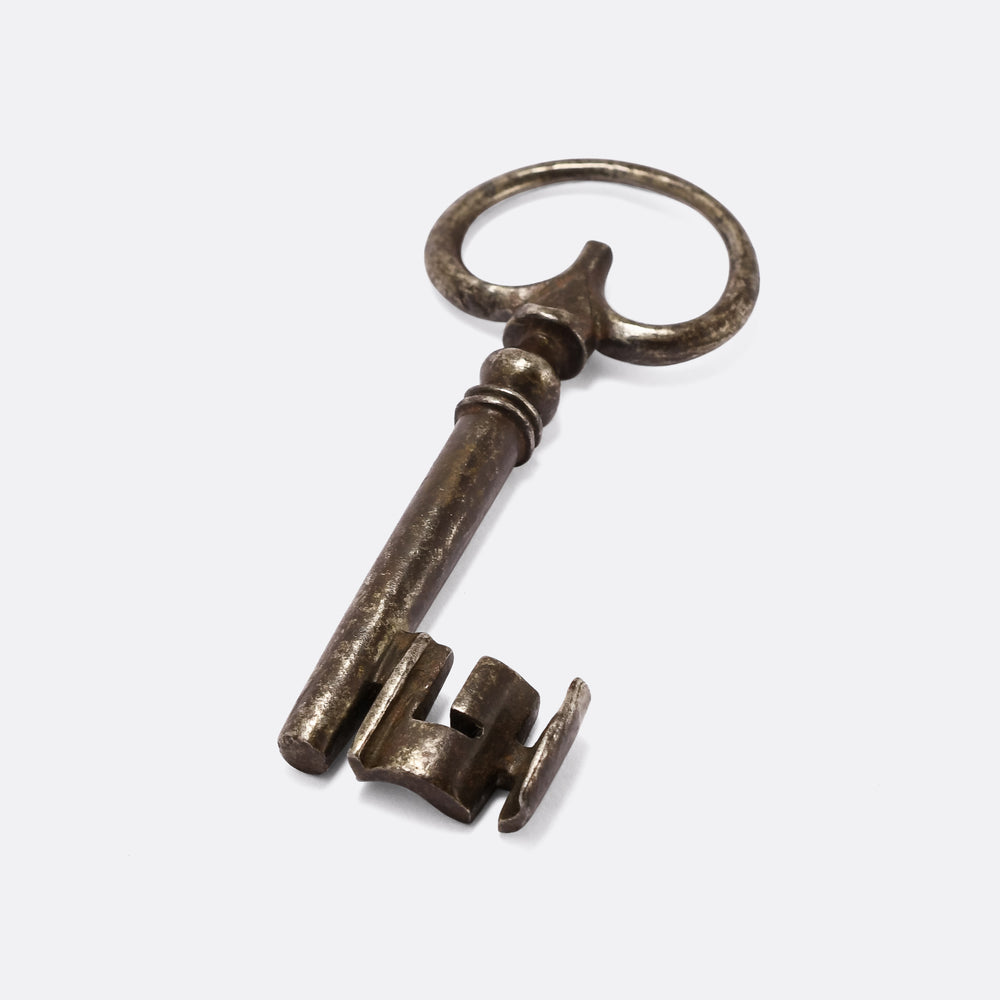 17th Century Iron Key Pendant
