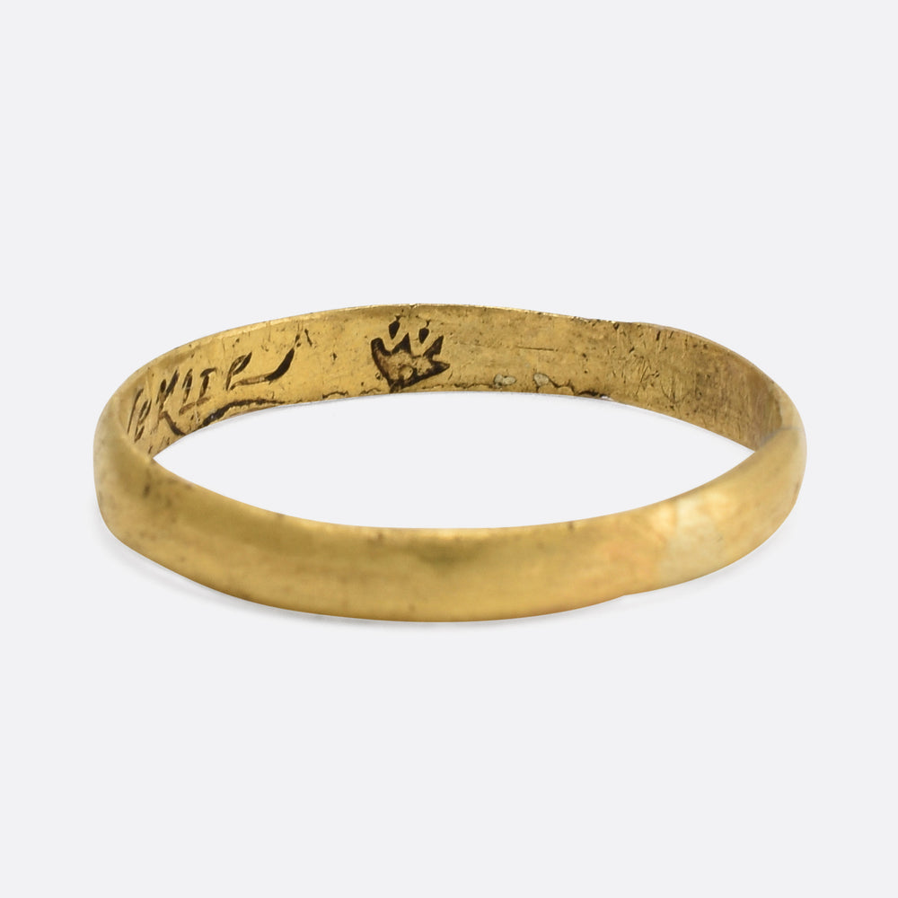 18th Century Posy Ring 