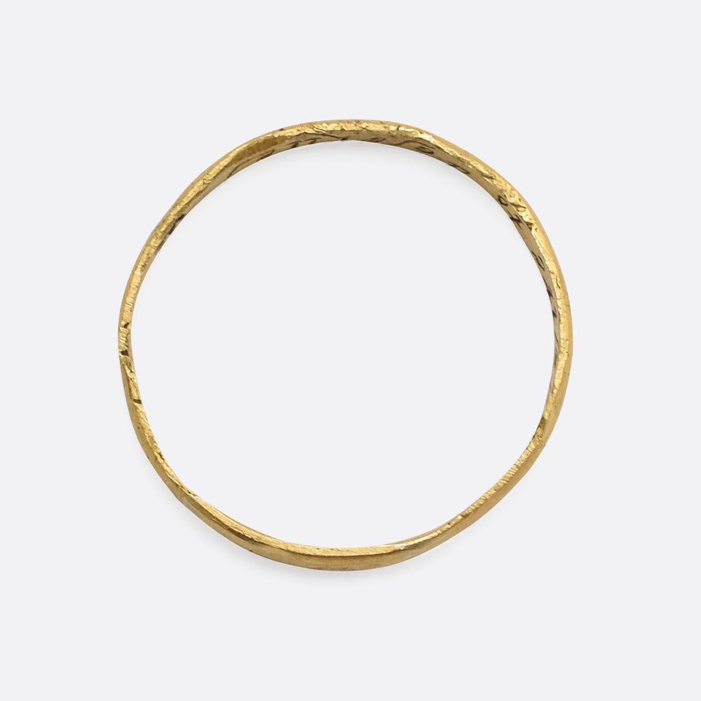 18th Century Posy Ring 