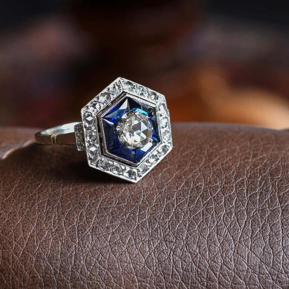 Antique target ring hotsell