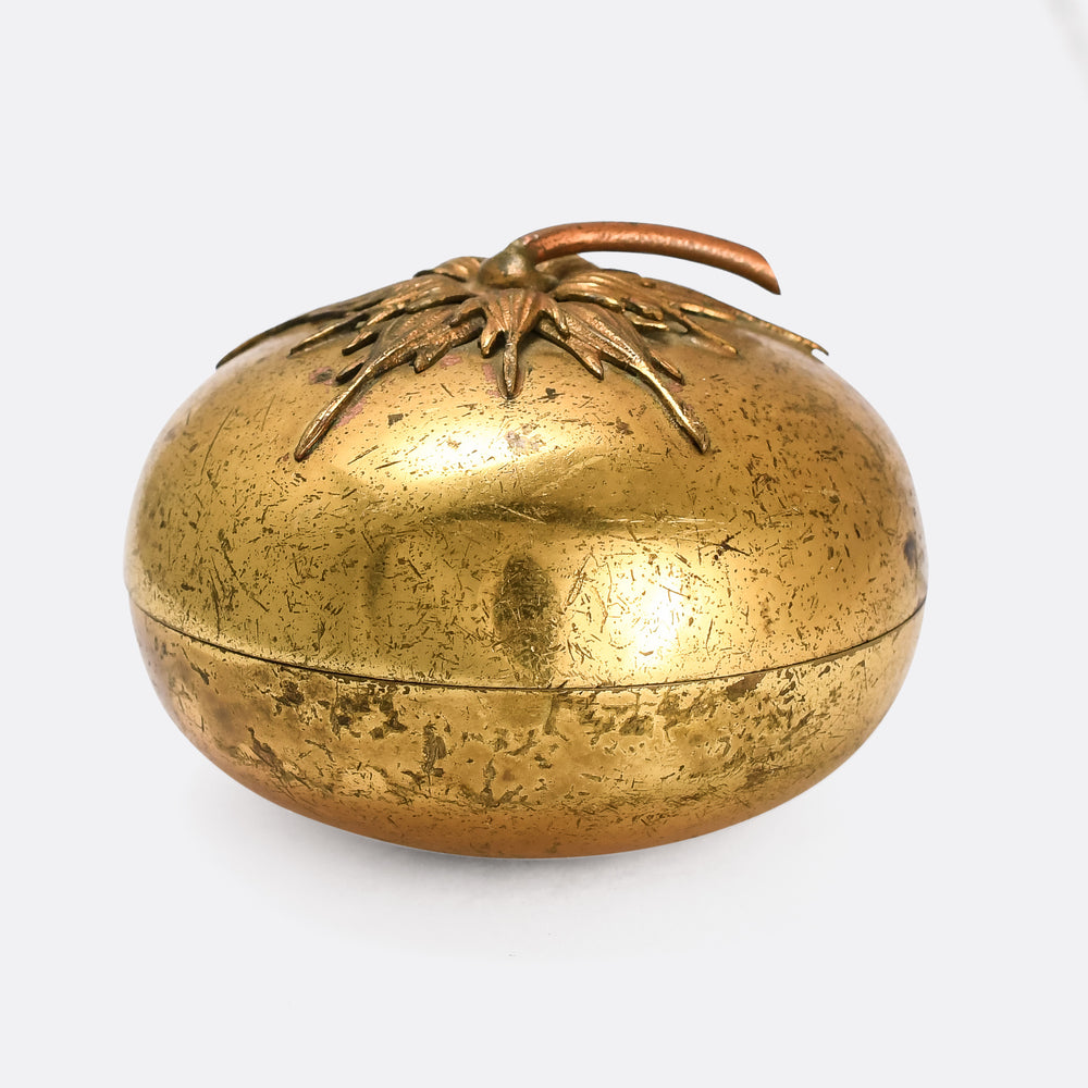 1920s Gilt Tomato Box