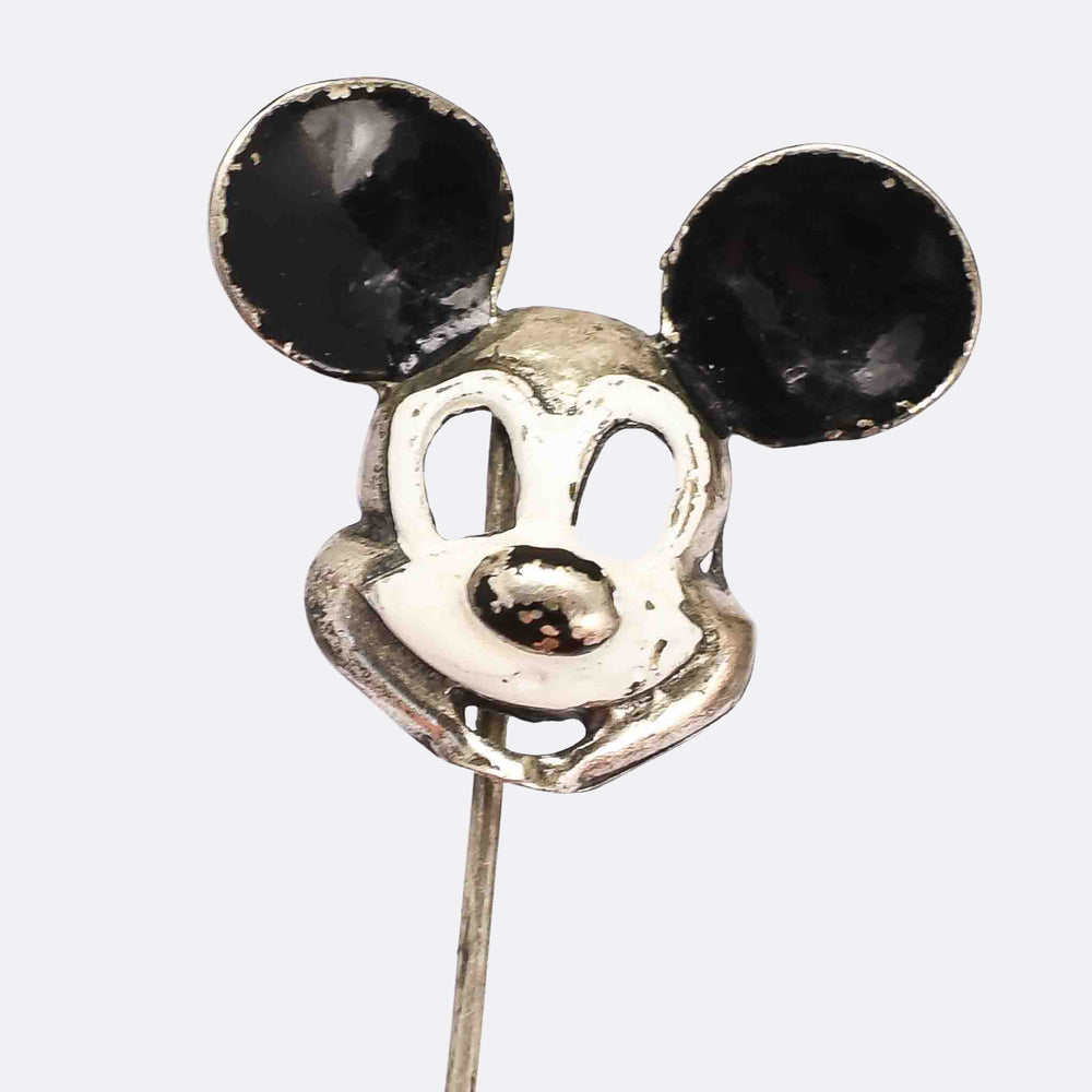1930s Mickey Mouse Enamelled Stick Pin