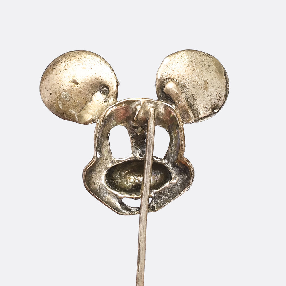 1930s Mickey Mouse Enamelled Stick Pin