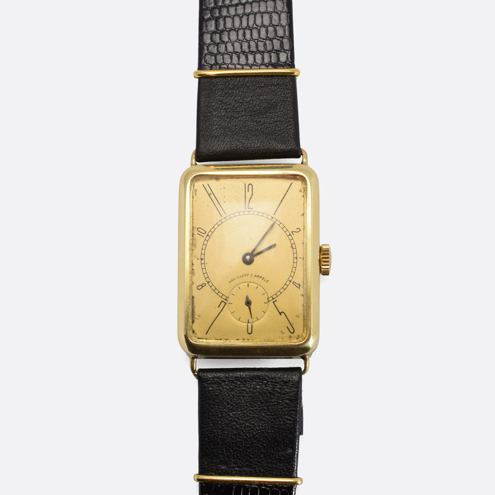 1930s Van Cleef & Arpels Gold Wristwatch