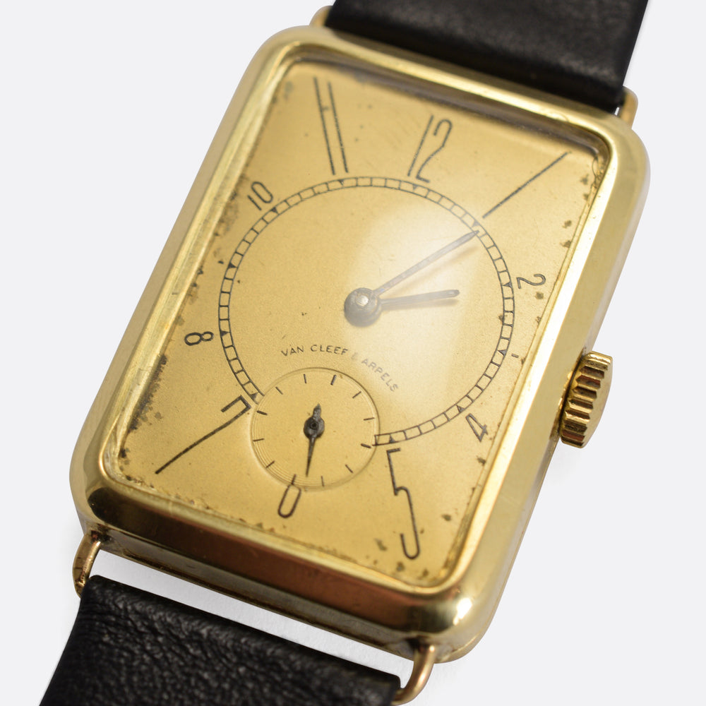 1930s Van Cleef & Arpels Gold Wristwatch