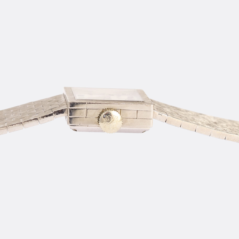 1970s 18k White Gold Patek Philippe Wristwatch