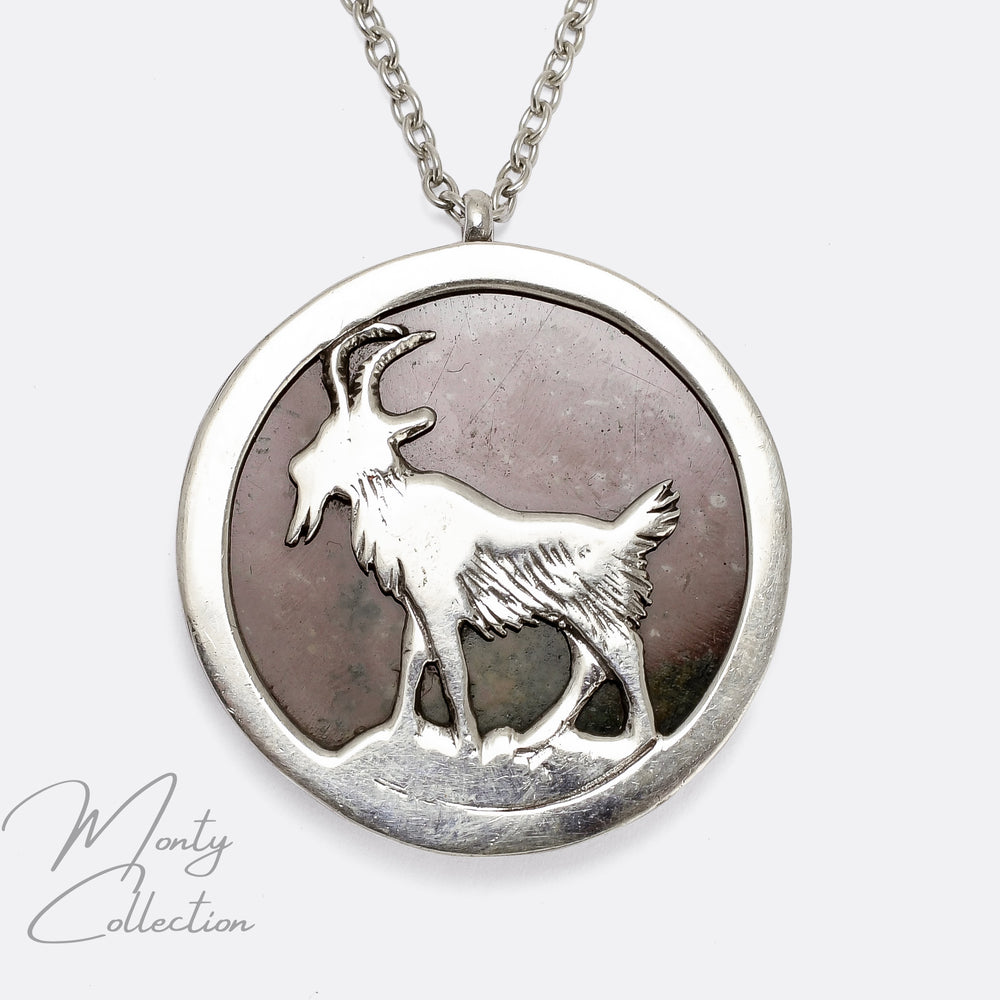 1970s Capricorn GOAT Medallion by Magnus Maximus