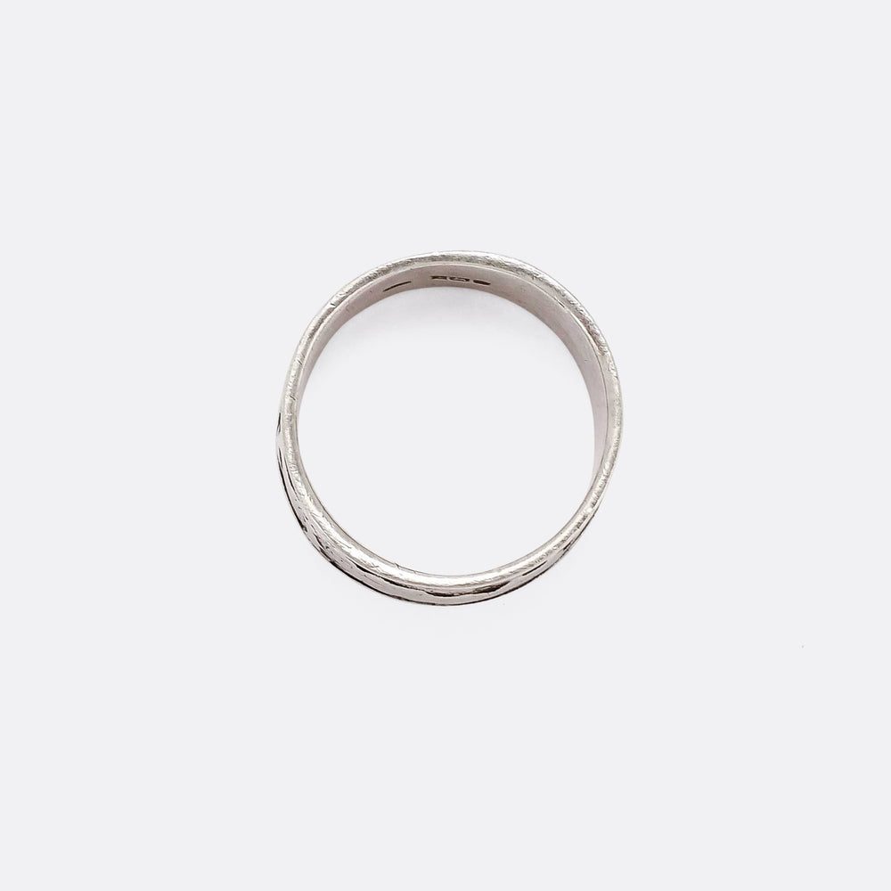 1970s Pastoral Scene Ring