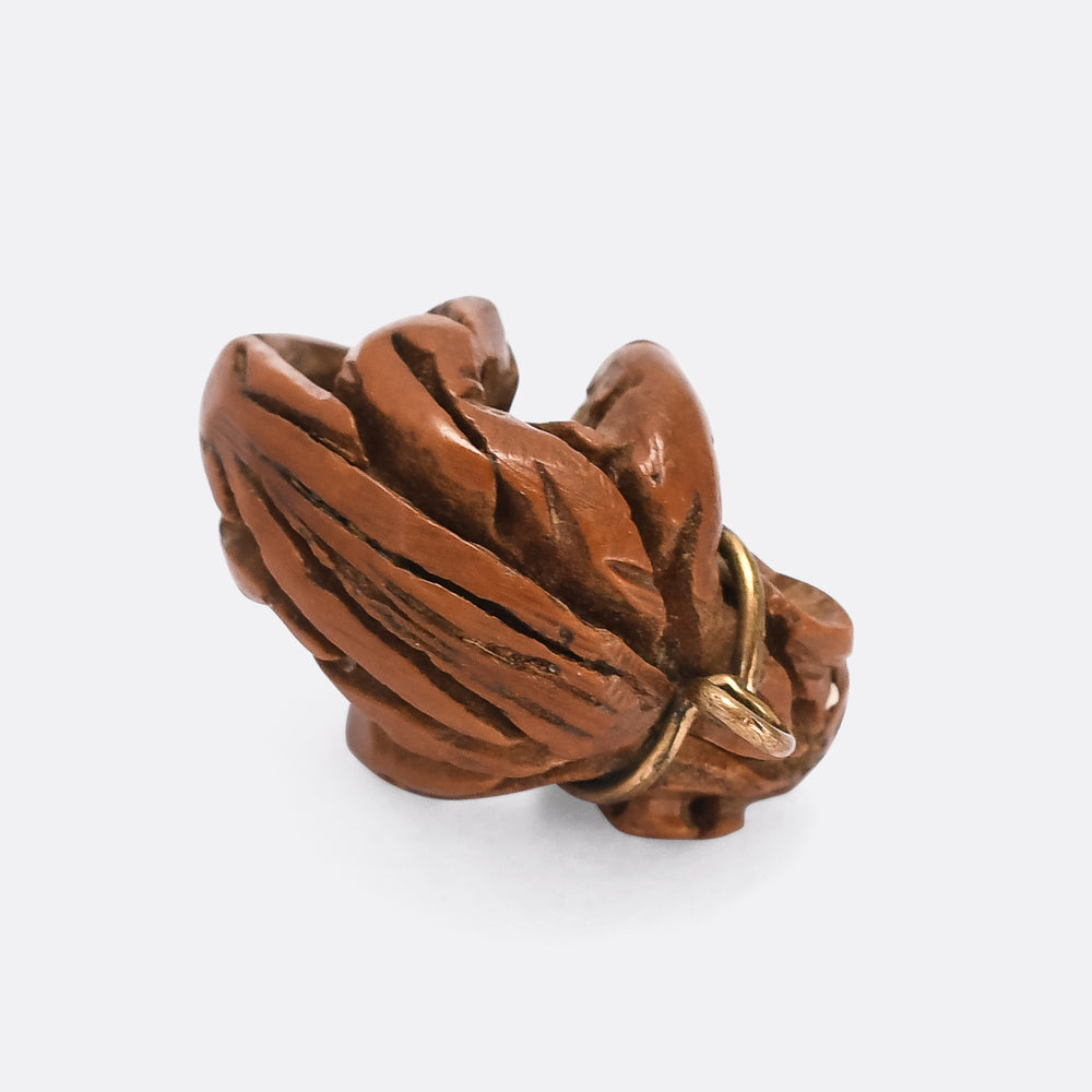 19th Century Heidao Monkey Pendant