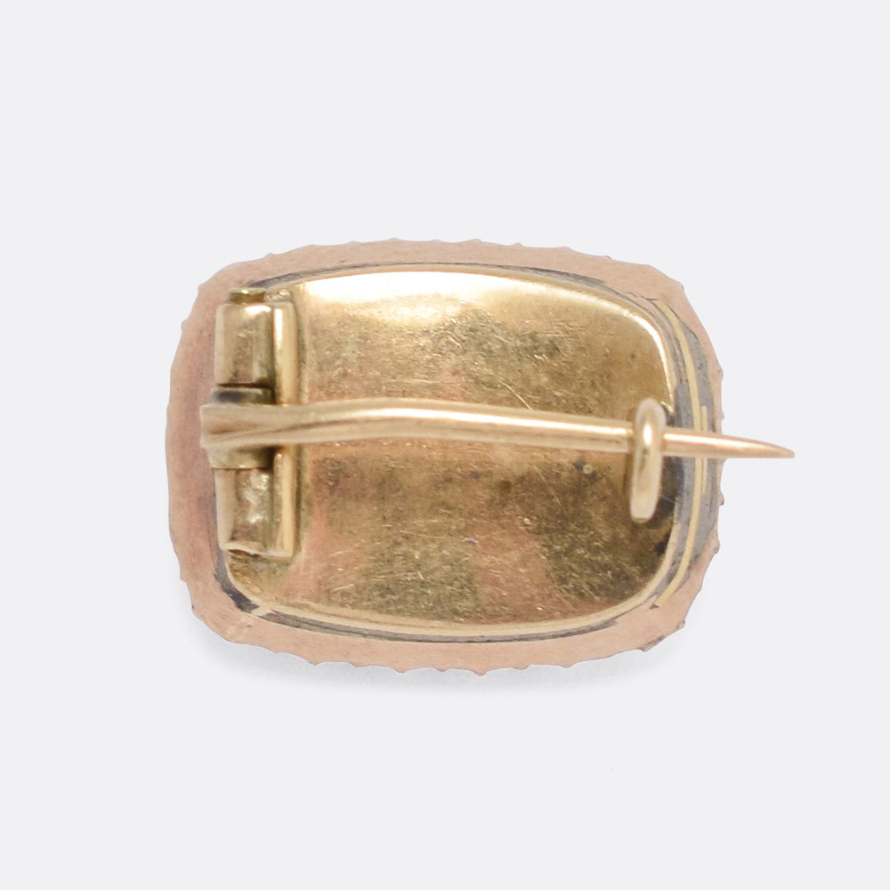 19th Century Lover's Eye Brooch