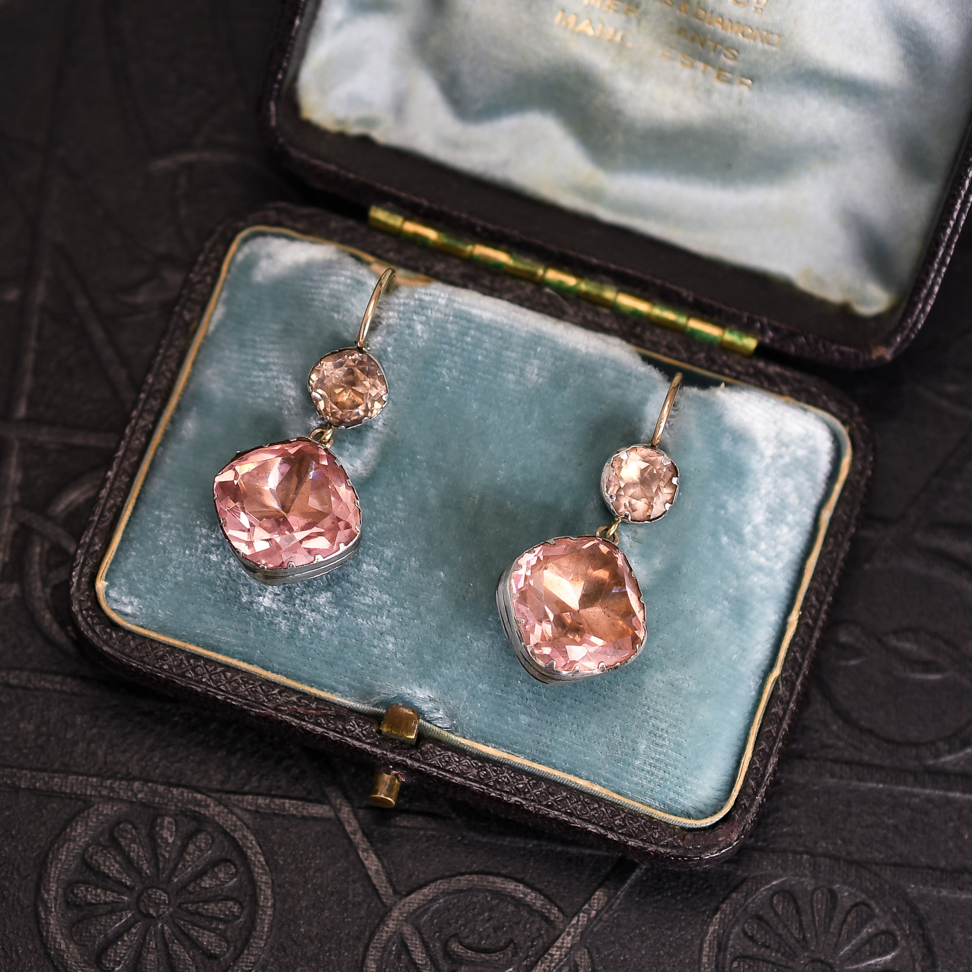 Padparadscha earrings best sale