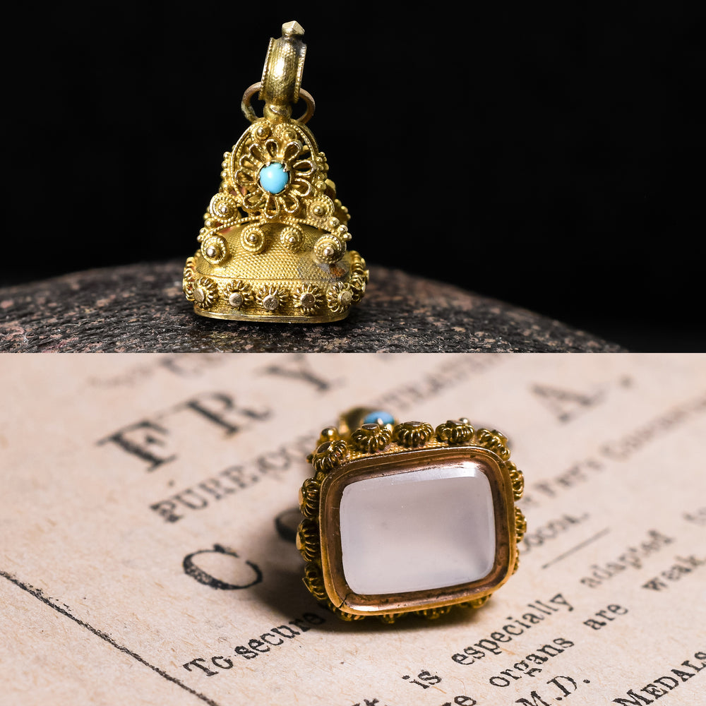 Georgian Regency Period Ornate Seal Fob
