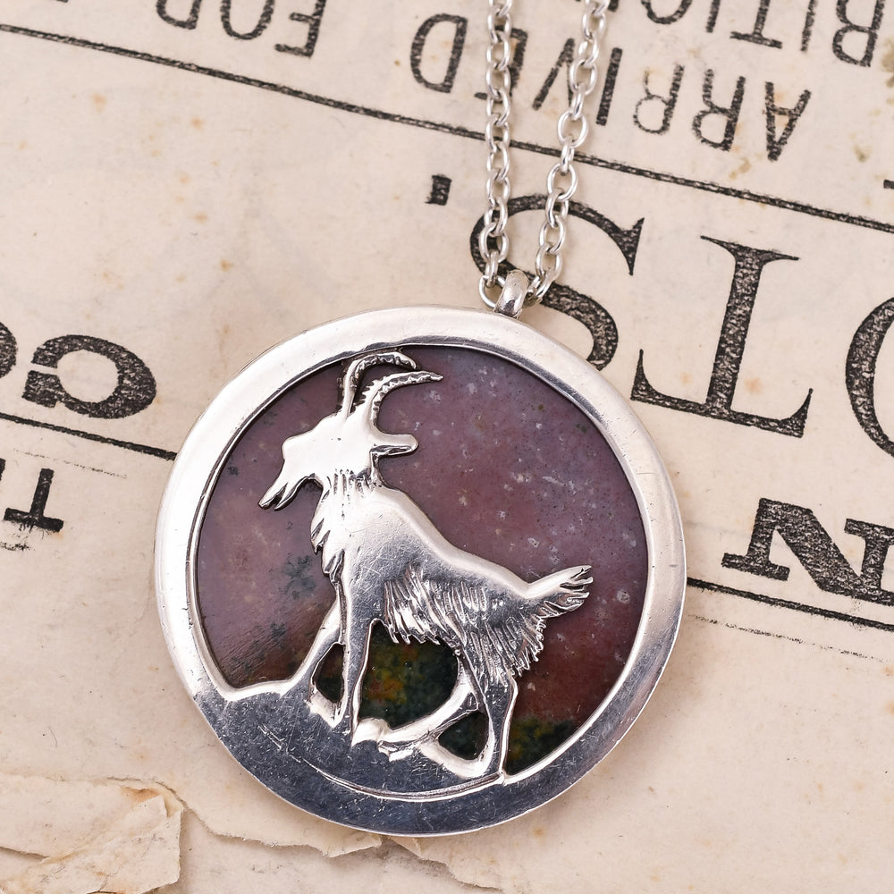 1970s Capricorn GOAT Medallion by Magnus Maximus