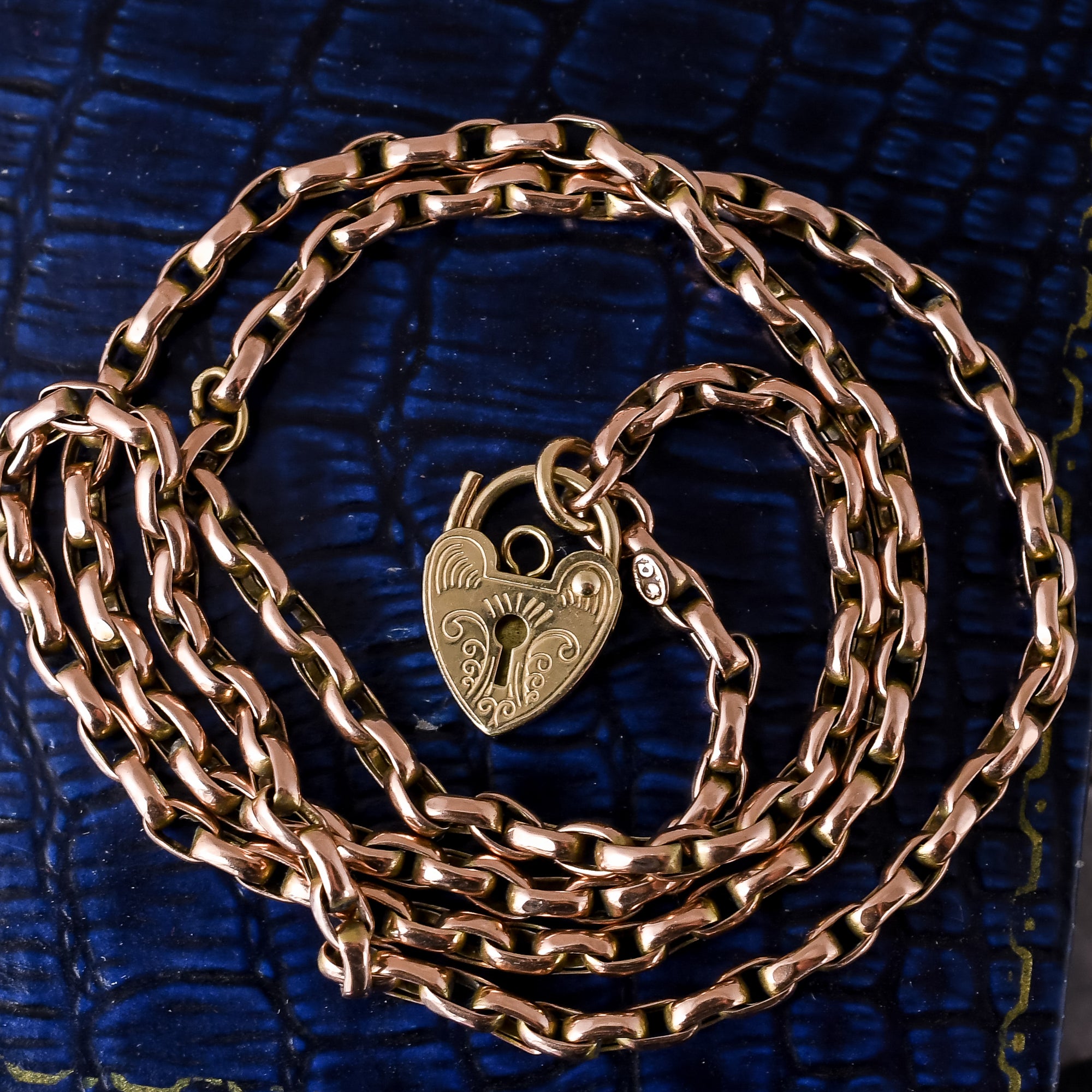 9ct Victorian Style Rose Gold Chain