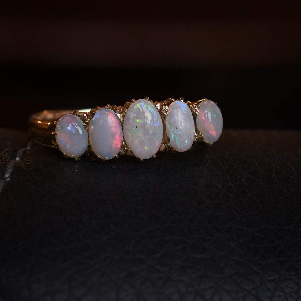 Edwardian Opal 5-Stone Ring