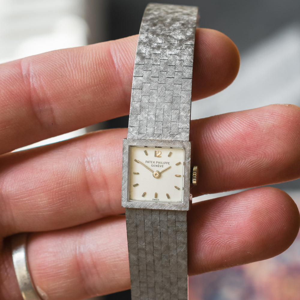 1970s 18k White Gold Patek Philippe Wristwatch