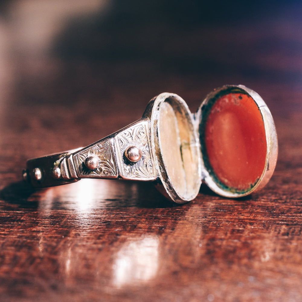 Victorian Rosary Poison Ring