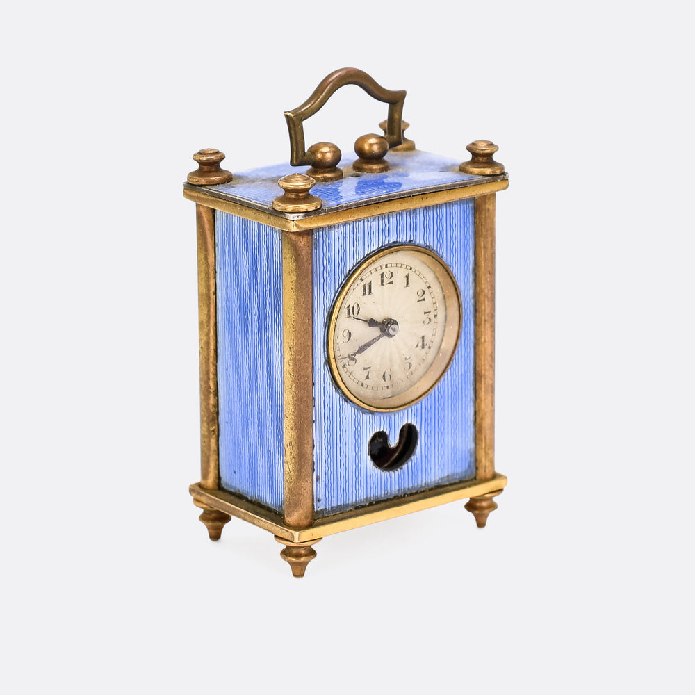 Antique Miniature Carriage Clock