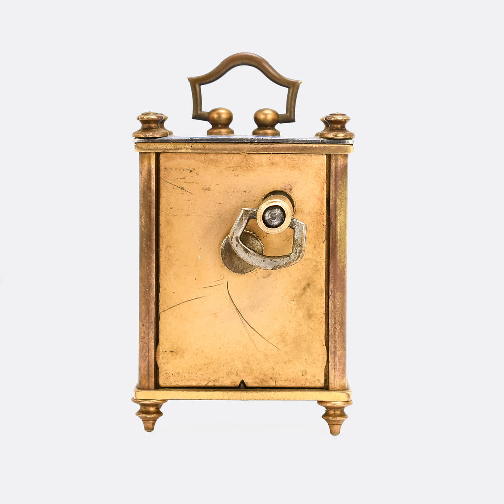 Antique Miniature Carriage Clock