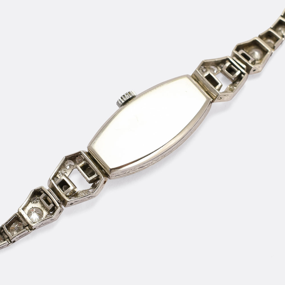 Art Deco Diamond Dress Watch
