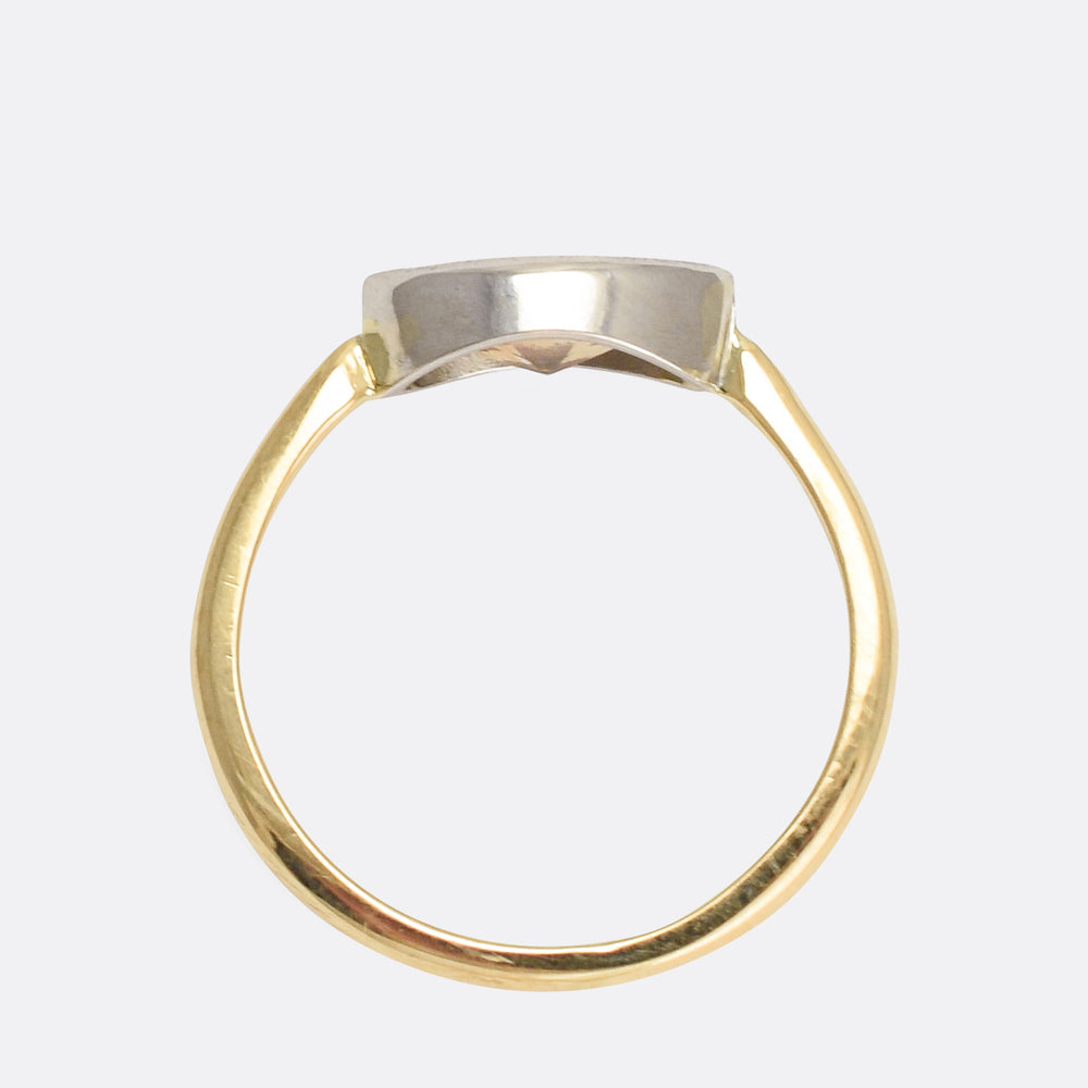 Bespoke .81ct Marquise Cognac Diamond Ring