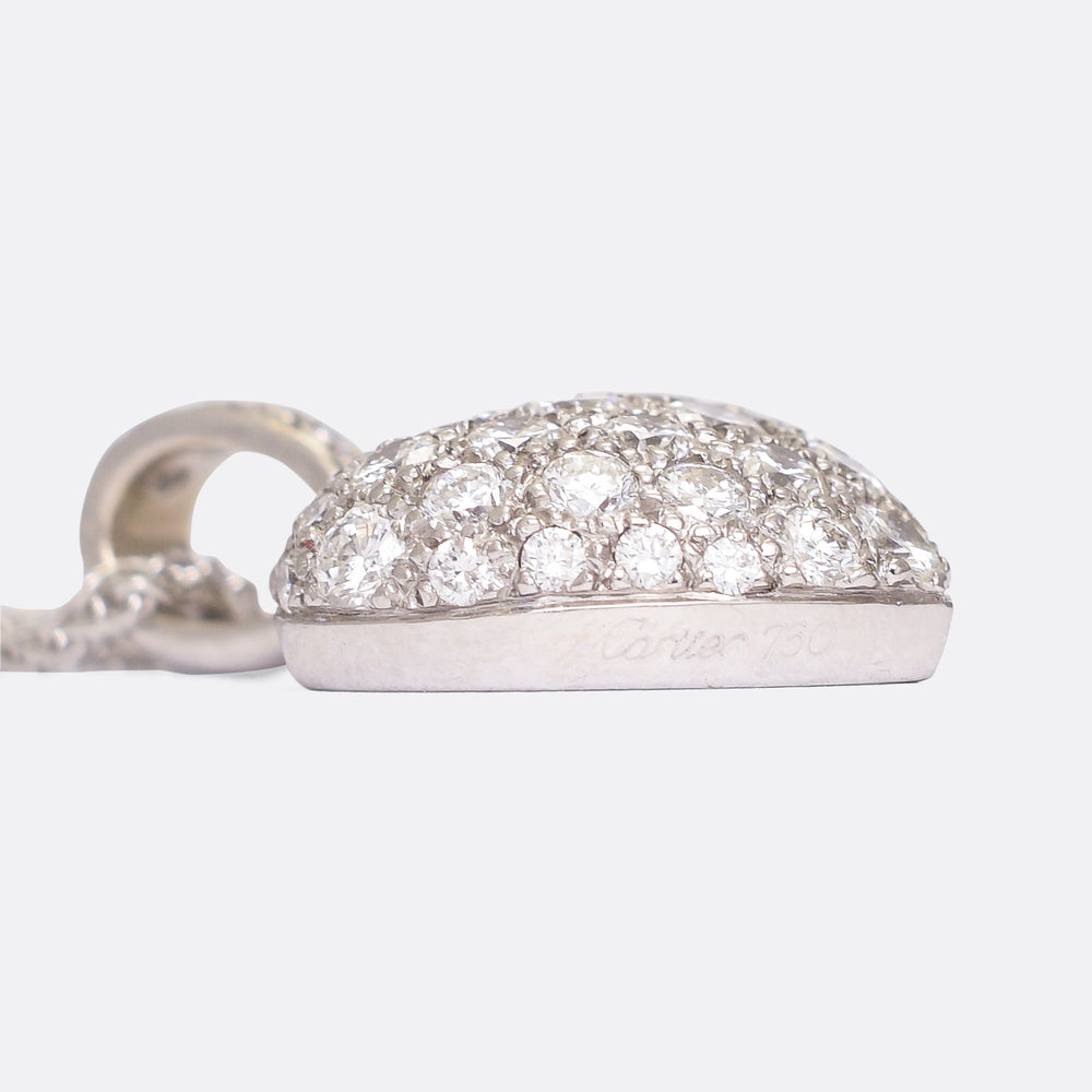 Cartier Diamond Heart Necklace