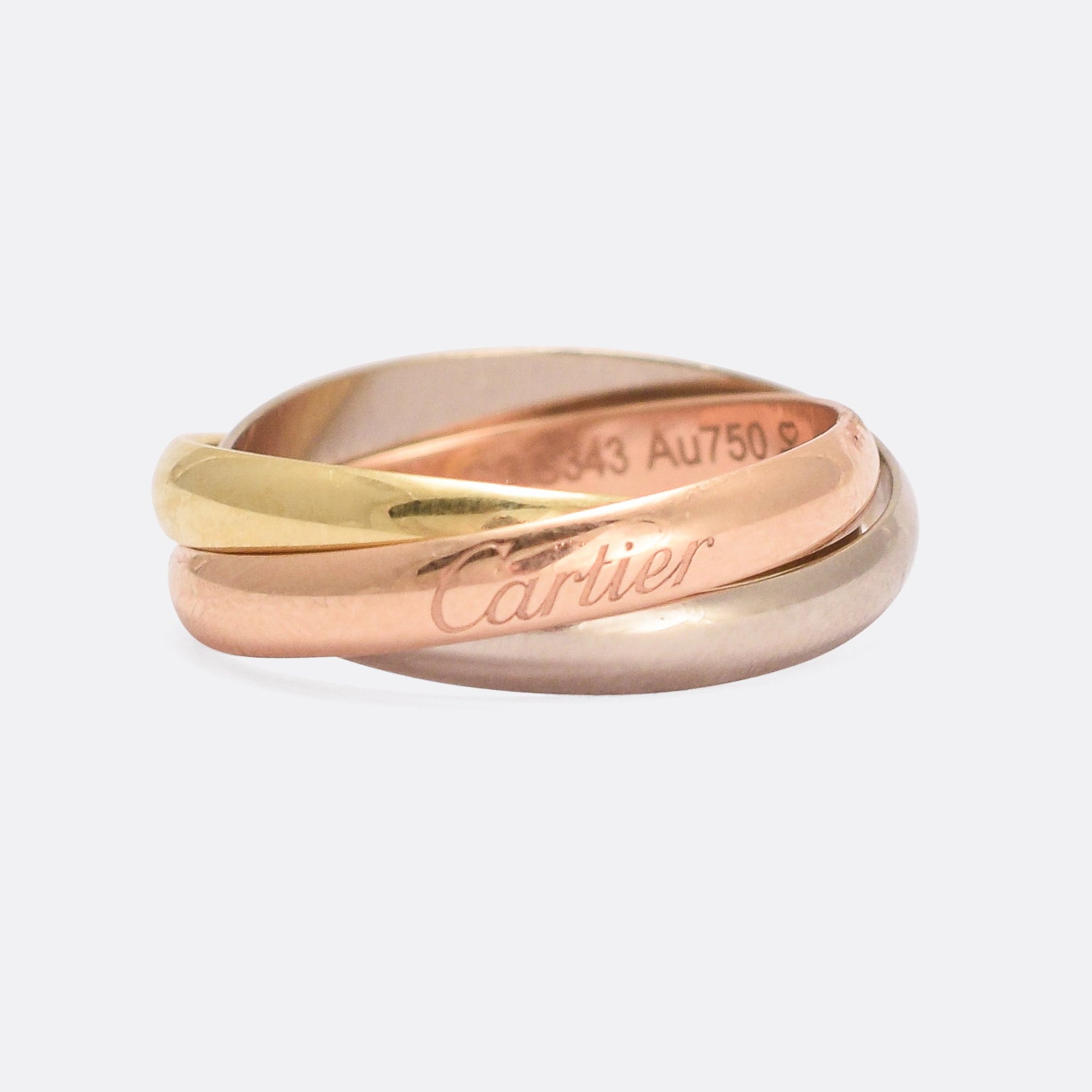 Cartier russian wedding ring sale
