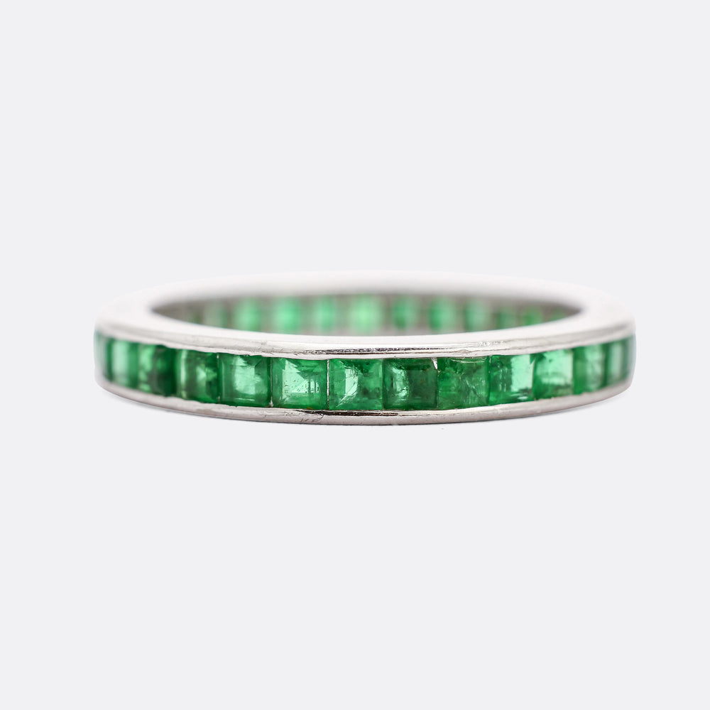 Collection of Three 1950s Gemset Eternity Rings